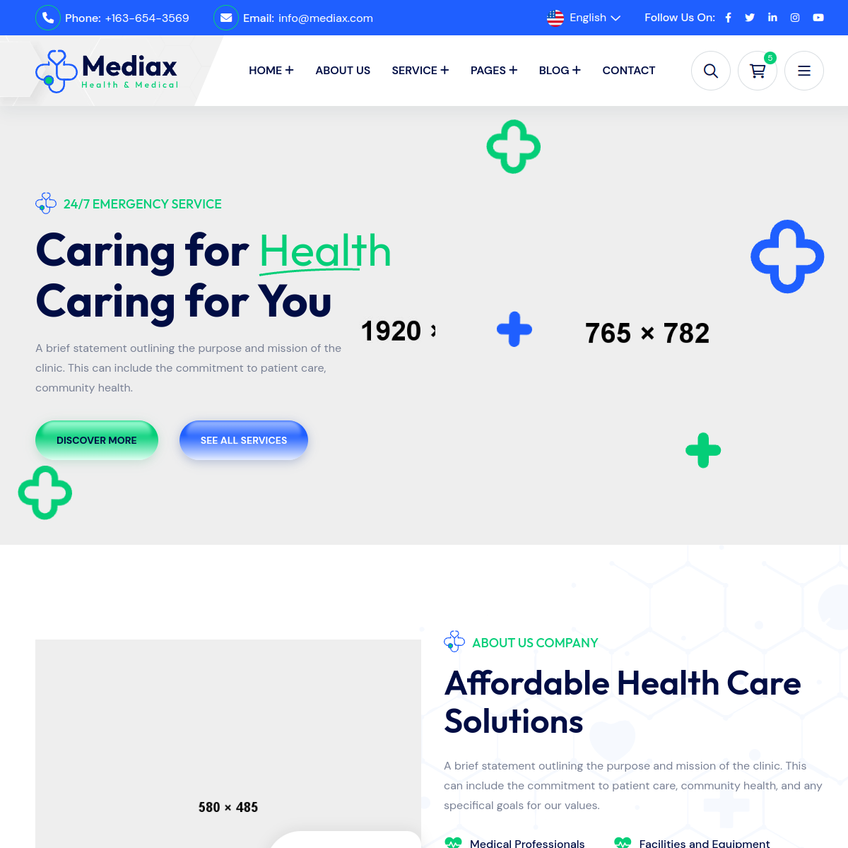 Trang bán thuốc & sản phẩm y tế